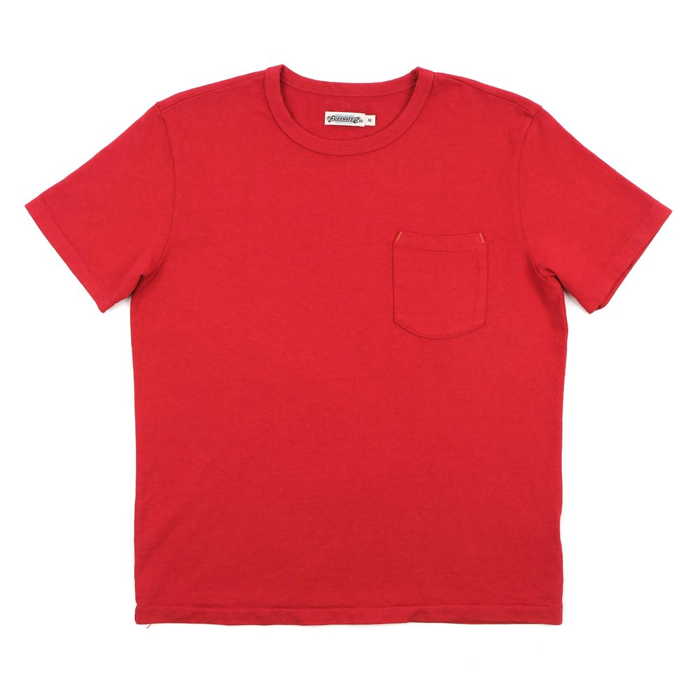 13 Ounce Pocket T-Shirt Vintage Red