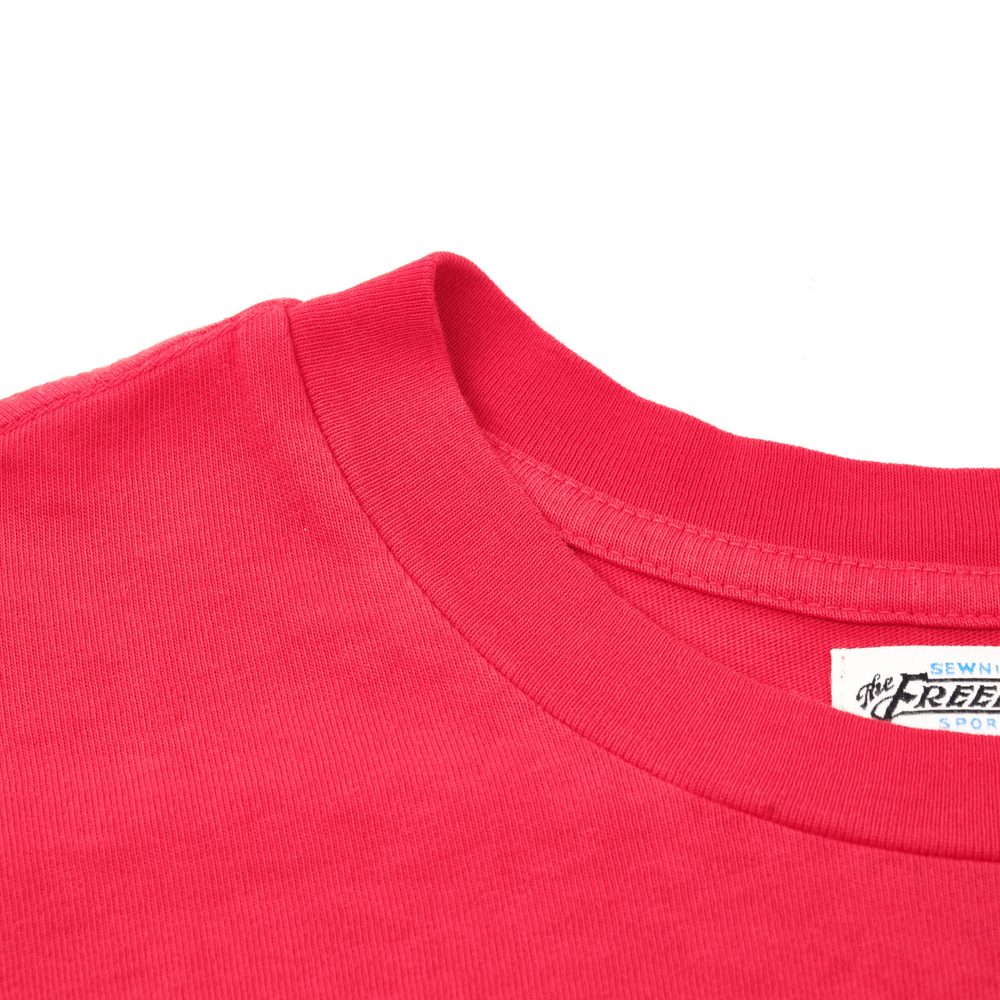 9 ounce Pocketless T-Shirt Vintage Red View 4