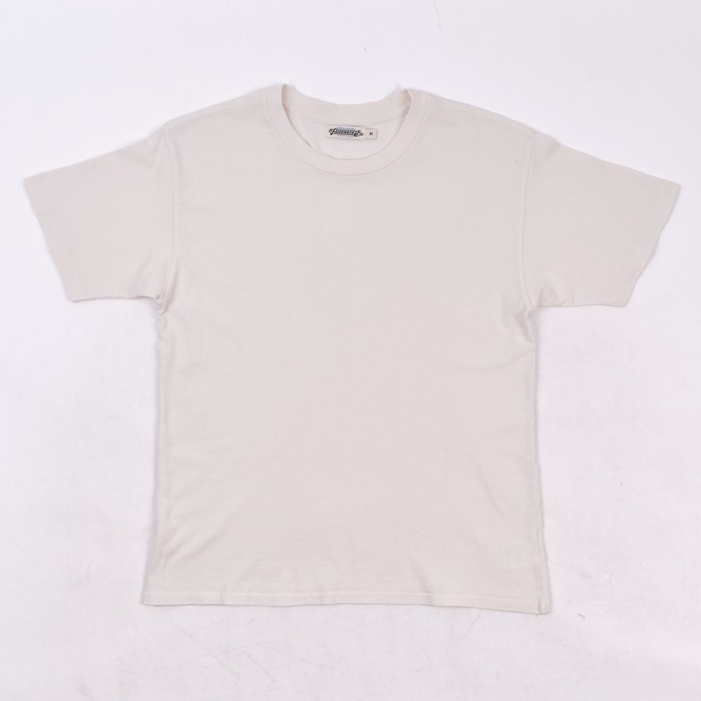 9oz Pocketless T-Shirt Vintage White