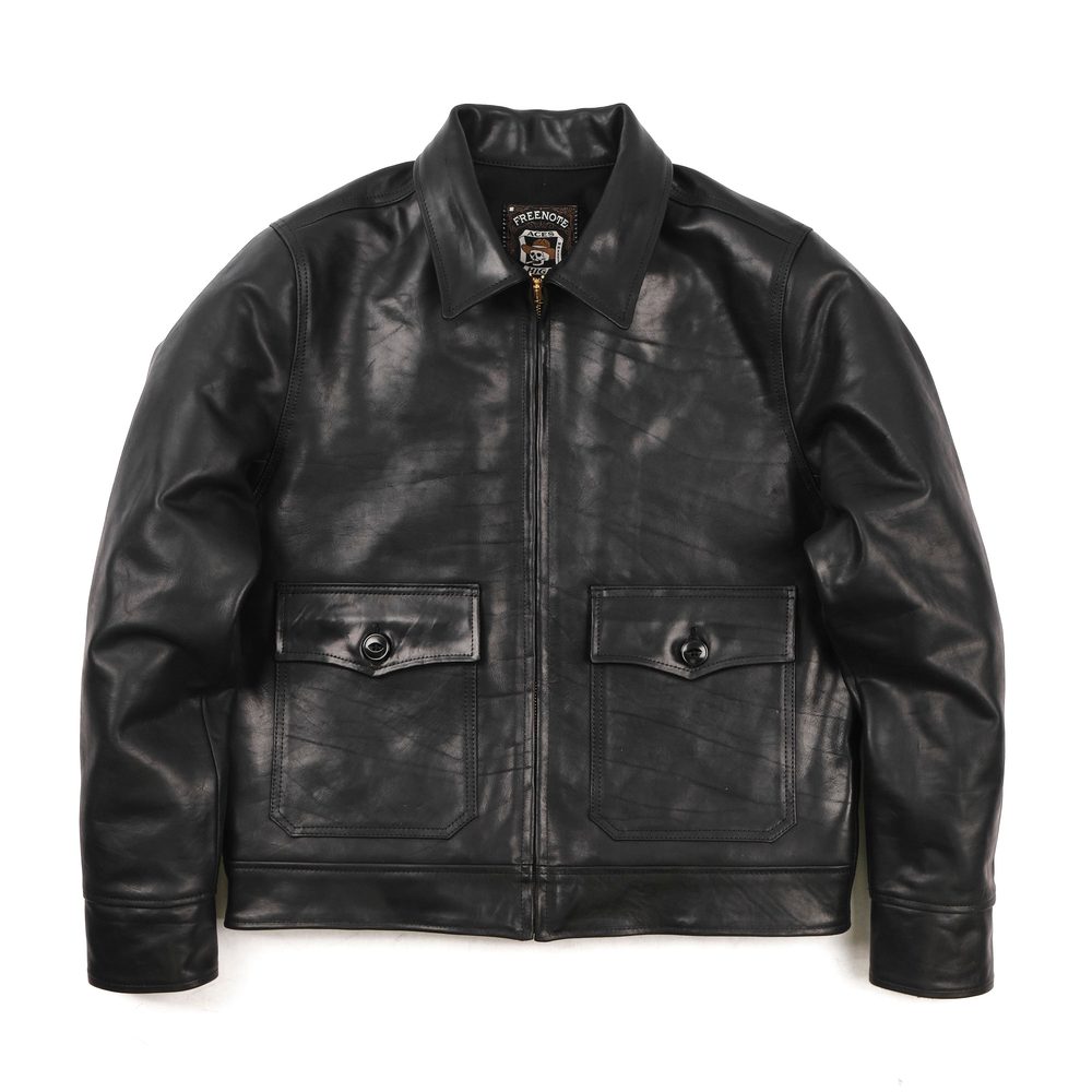 Alcorn Black Bull Leather