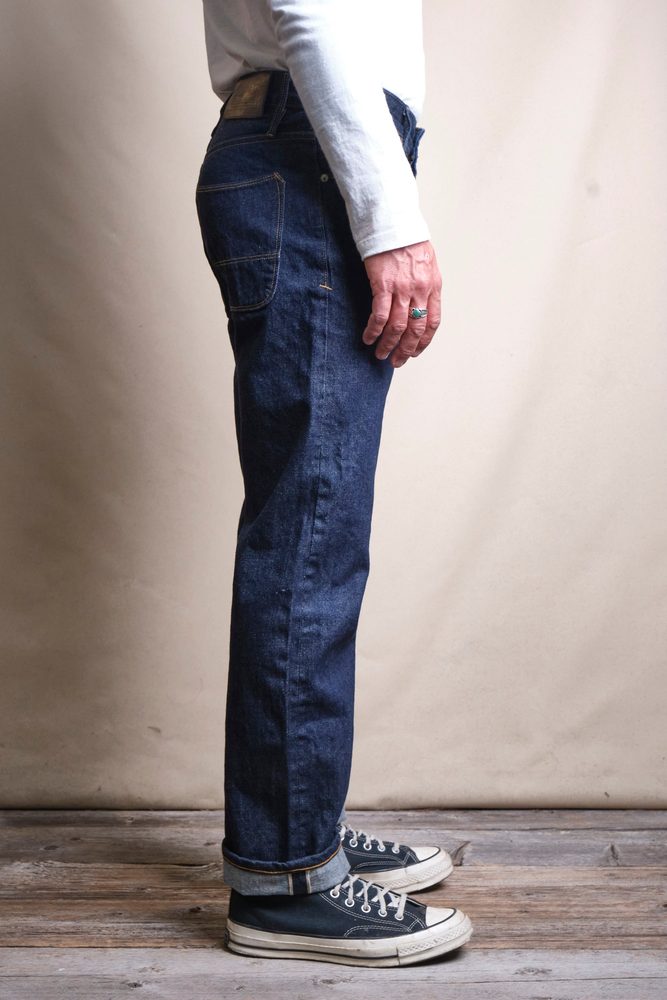 Belford Straight 14 Ounce 50's Blue Denim View 4