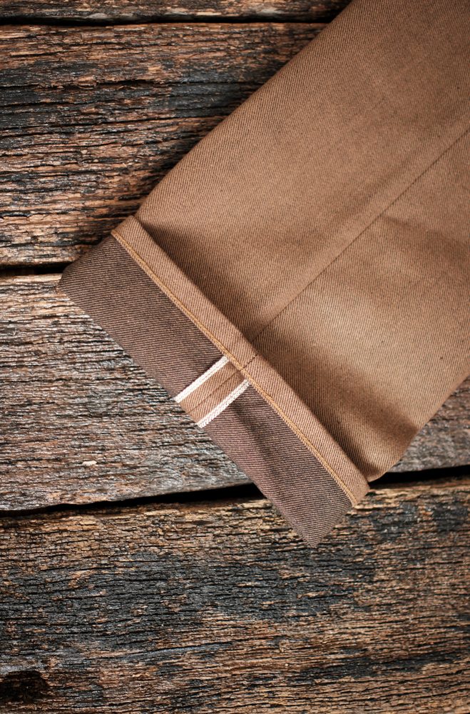 Belford Straight <span>15 ounce Brown Denim</span> Alternate