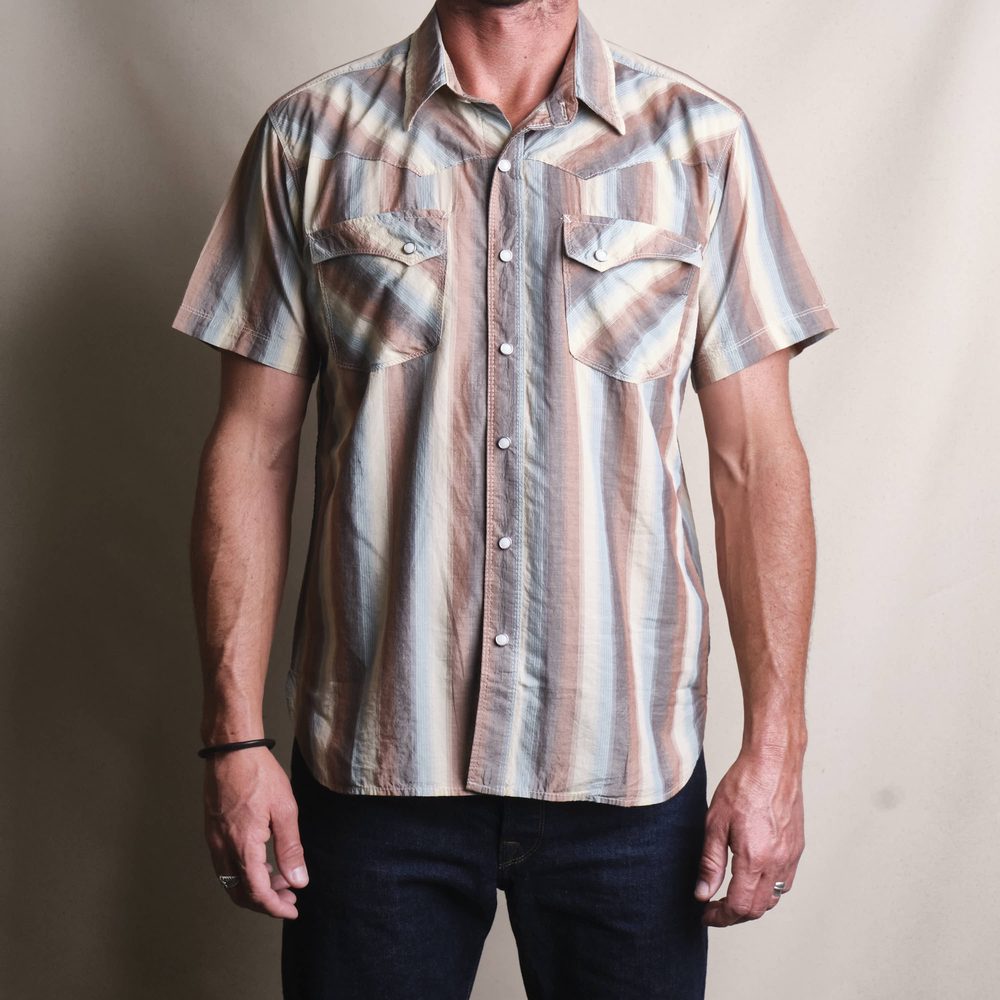 Calico S/S Dusty Desert Stripe Alternate