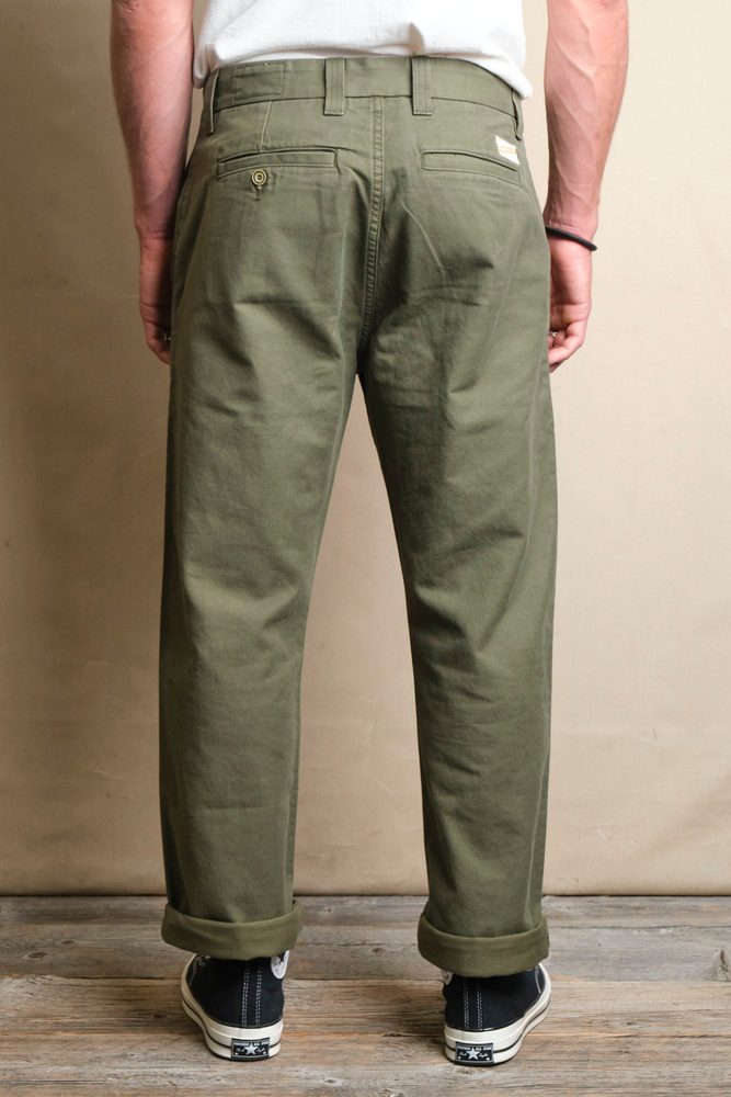 Deck Pant <span> Olive </span> View 4