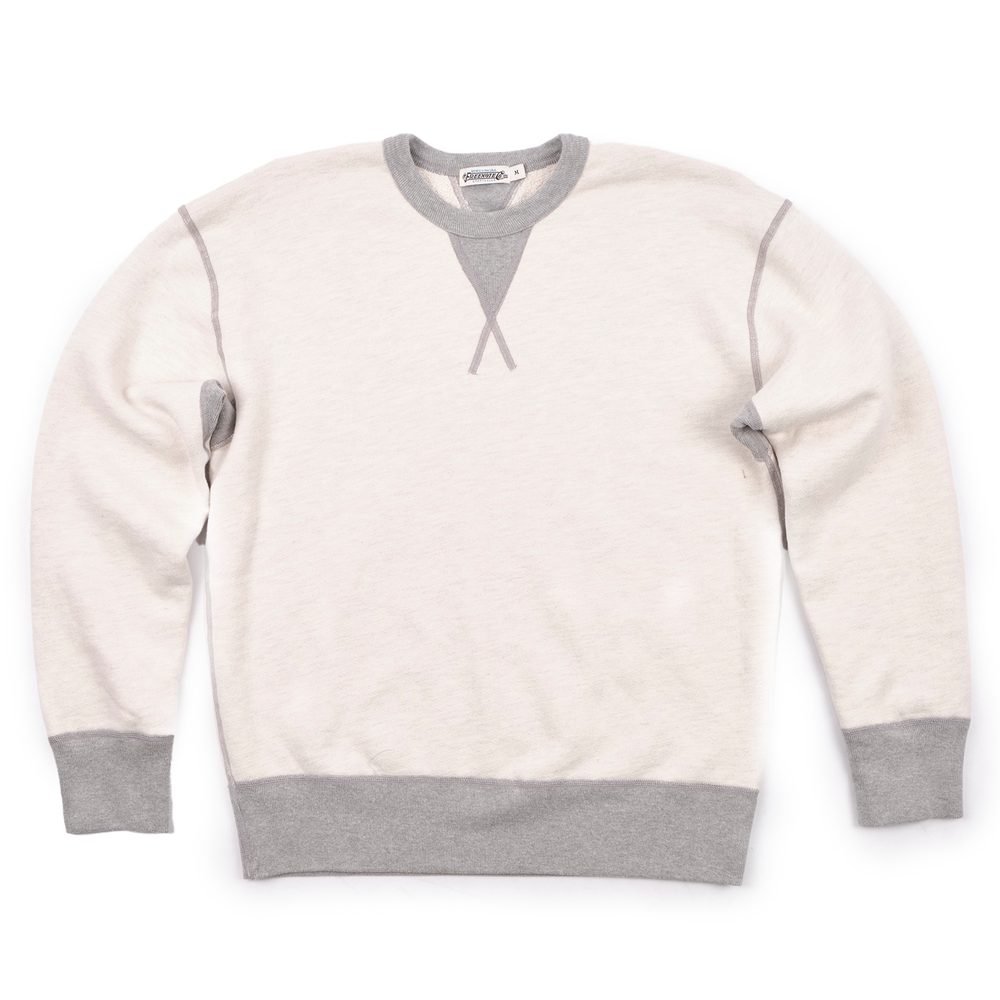DECK SWEATSHIRT NATURAL COMBO
