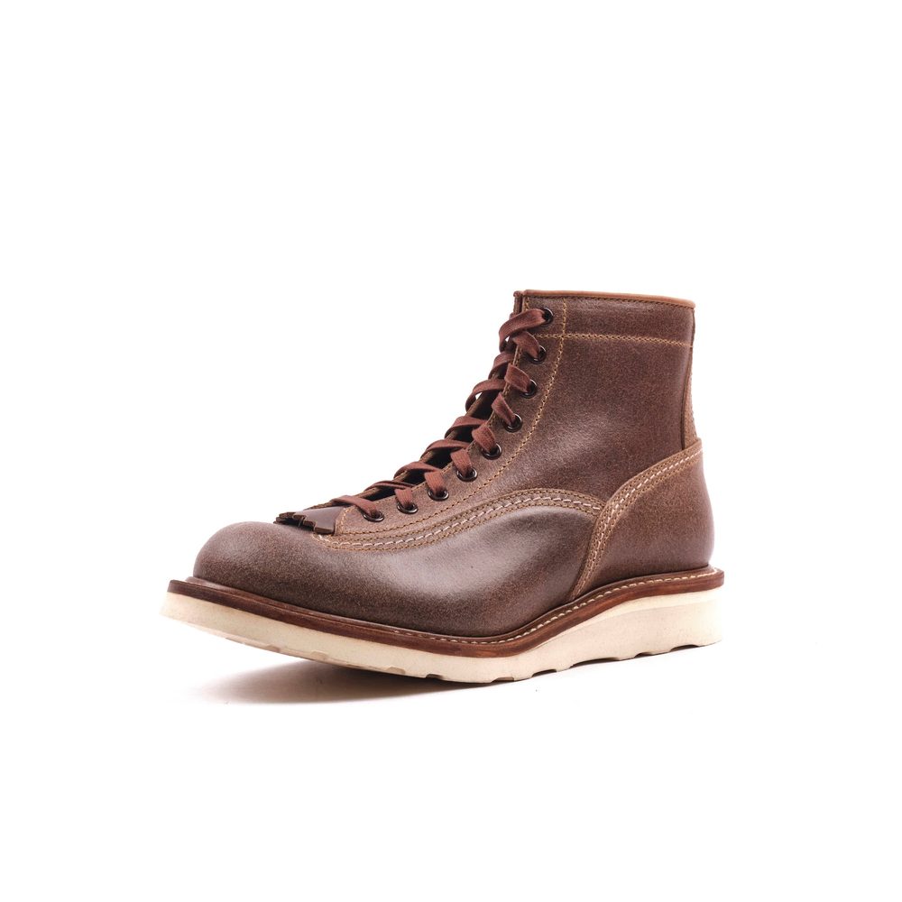 John Lofgren Donkey Puncher Boots - Horween Natural Waxed Flesh View 3