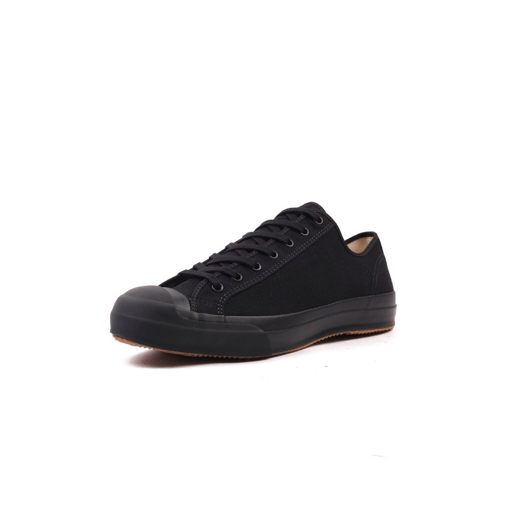 John Lofgren JLB Champion Sneakers - Solid Black Canvas View 3