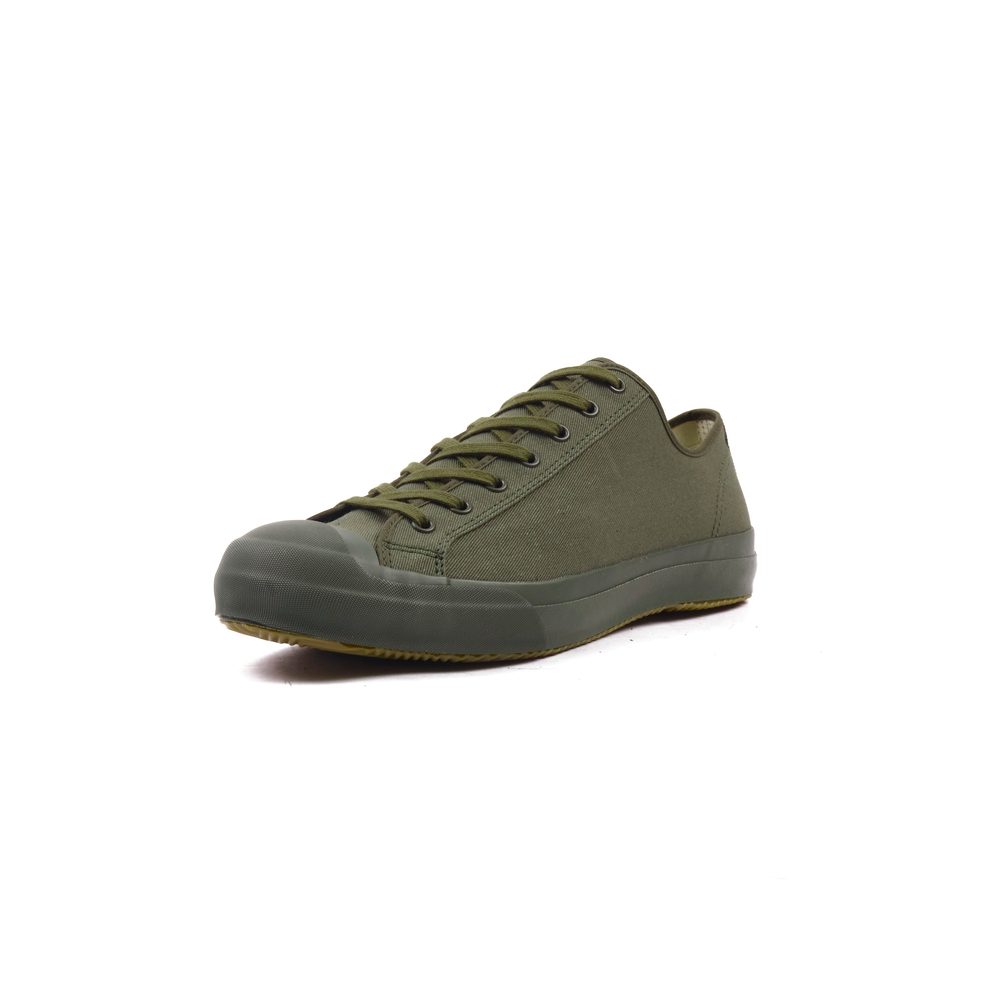 John Lofgren JLB Champion Sneakers - Solid Olive Canvas View 3