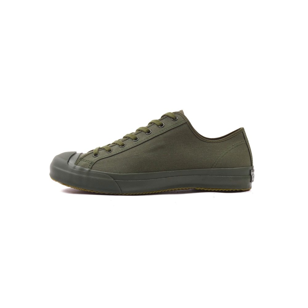 John Lofgren JLB Champion Sneakers - Solid Olive Canvas View 4