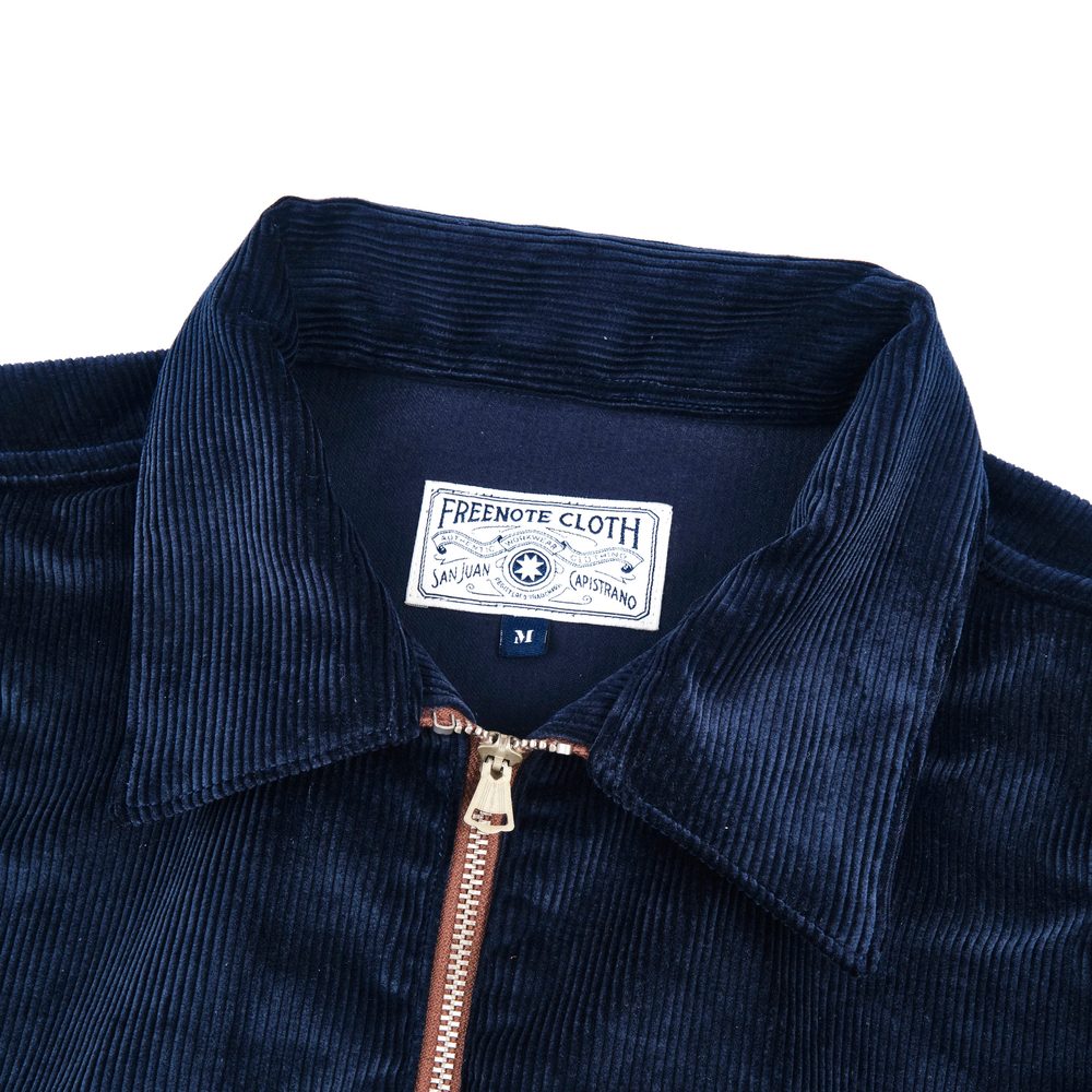Meeks Jacket Navy Corduroy View 3