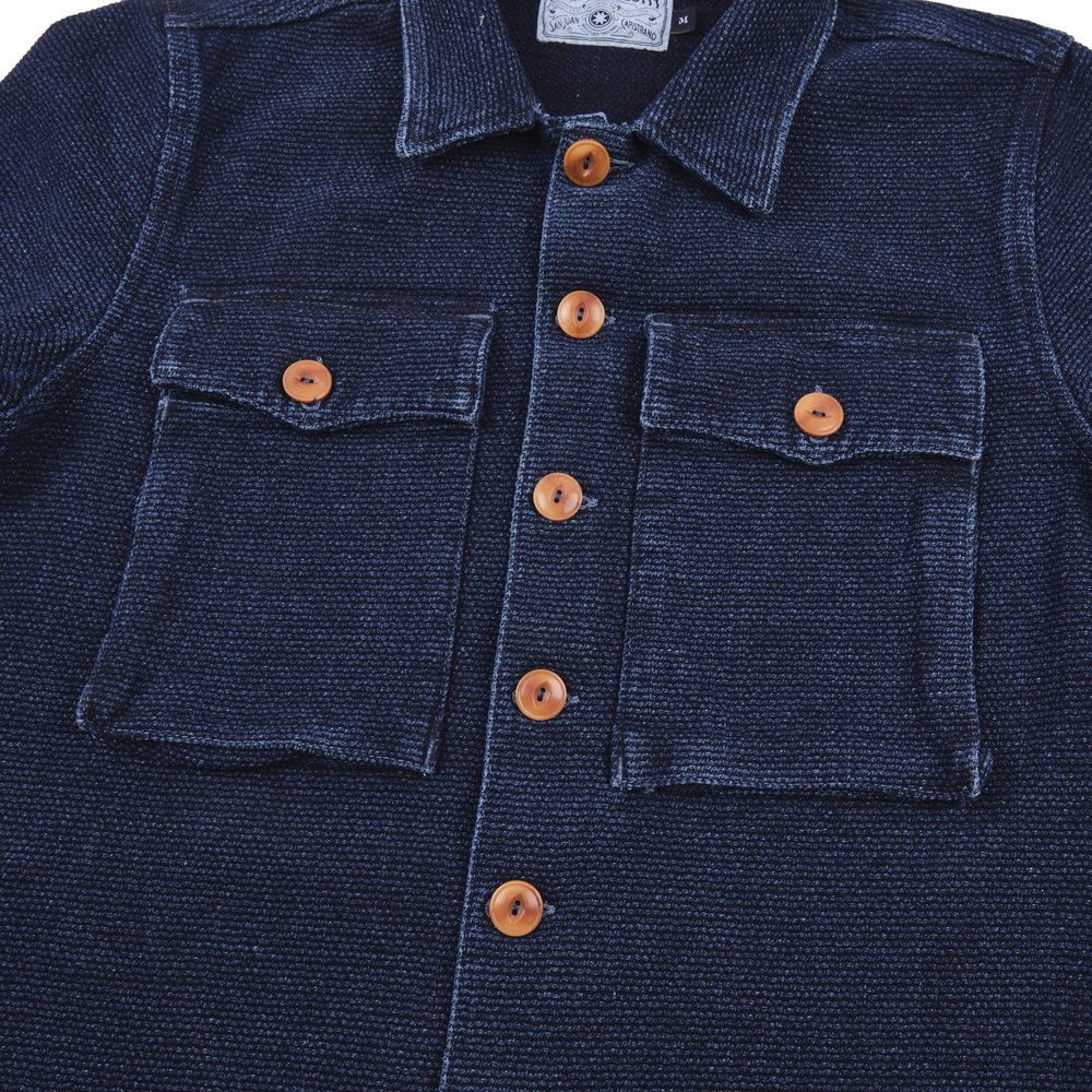 Midway Indigo Sashiko Single Rinsed View 4