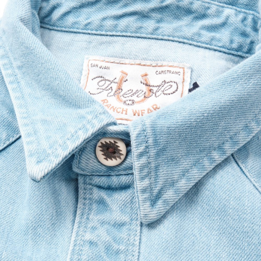 Modern Western <span> 11 Ounce Bleached Denim </span> View 4