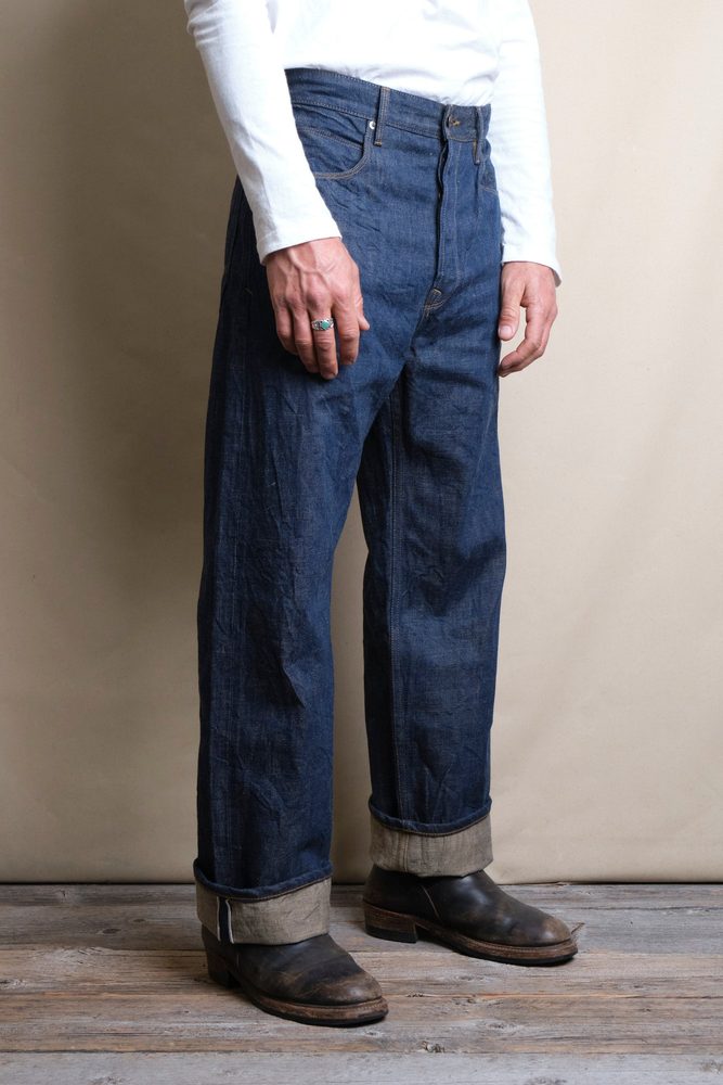 Modesto 13 Ounce Natural Rinsed Denim View 3