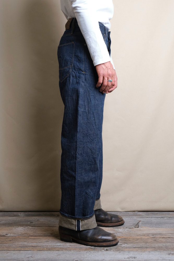 Modesto 13 Ounce Natural Rinsed Denim View 4