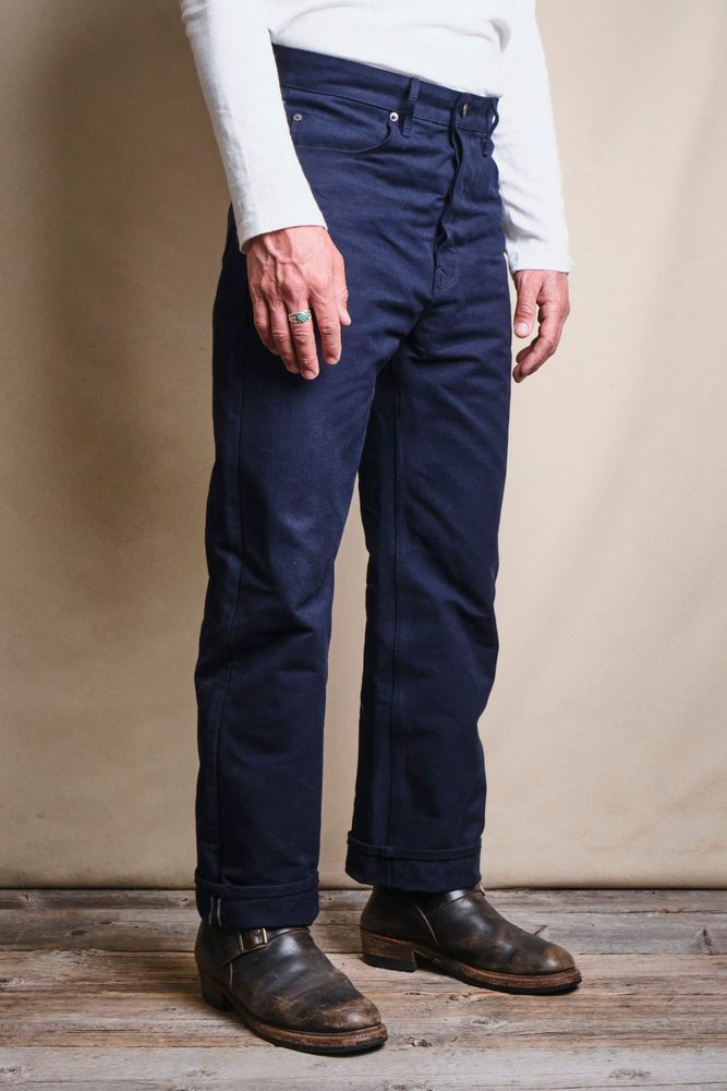 Modesto 15 Ounce Navy Canvas View 3