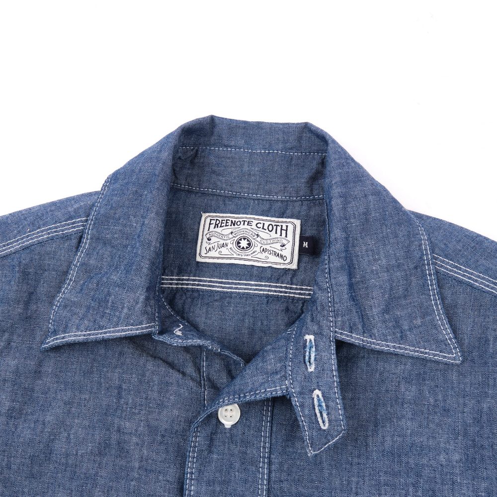 Modesto Shirt Chambray View 3