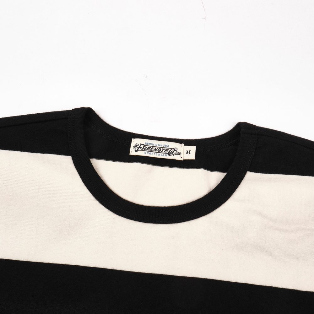 Mooch Tee Black Stripe View 3