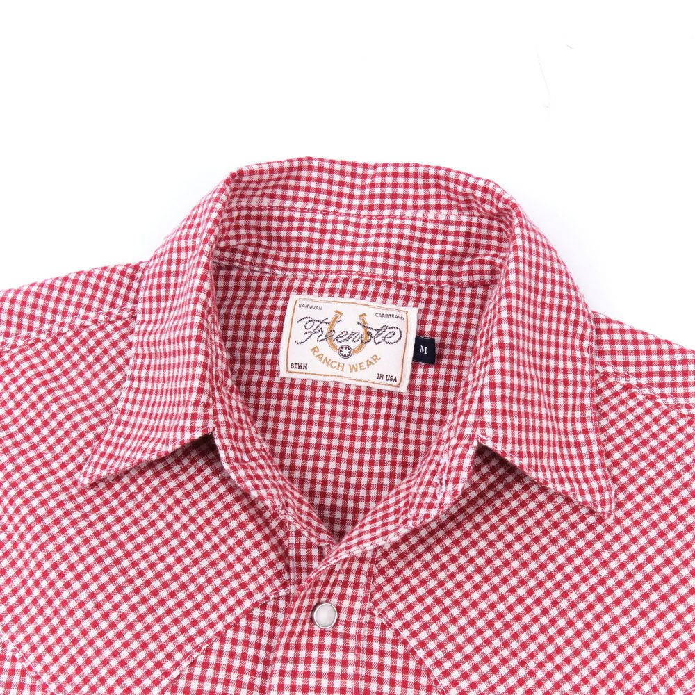Northfork Red Gingham View 3