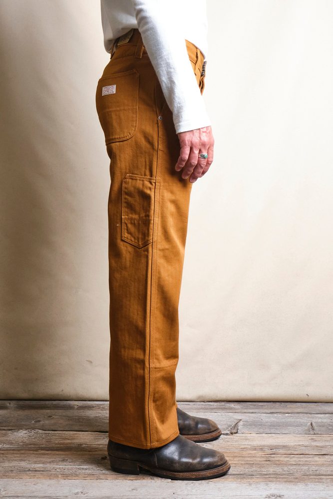 Ortega Pant 13 Ounce Rust Herringbone View 3