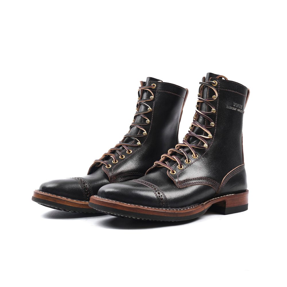 PREORDER - Canyon Loom X WHITE'S BOOTS - PARATROOPER BOOT - 9338 LAST - HORWEEN BROWN WAXED FLESH