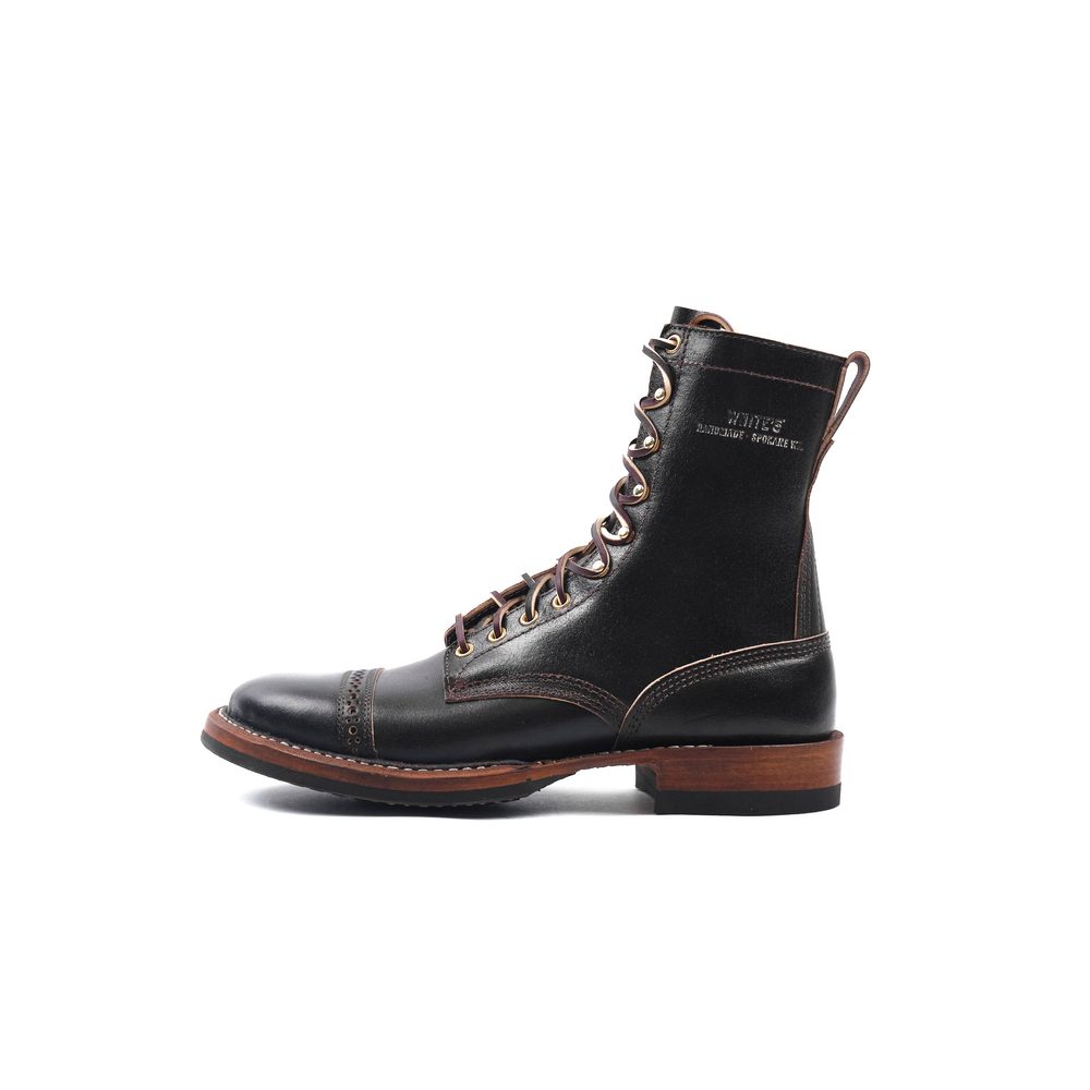 PREORDER - Canyon Loom X WHITE'S BOOTS - PARATROOPER BOOT - 9338 LAST - HORWEEN BROWN WAXED FLESH View 4