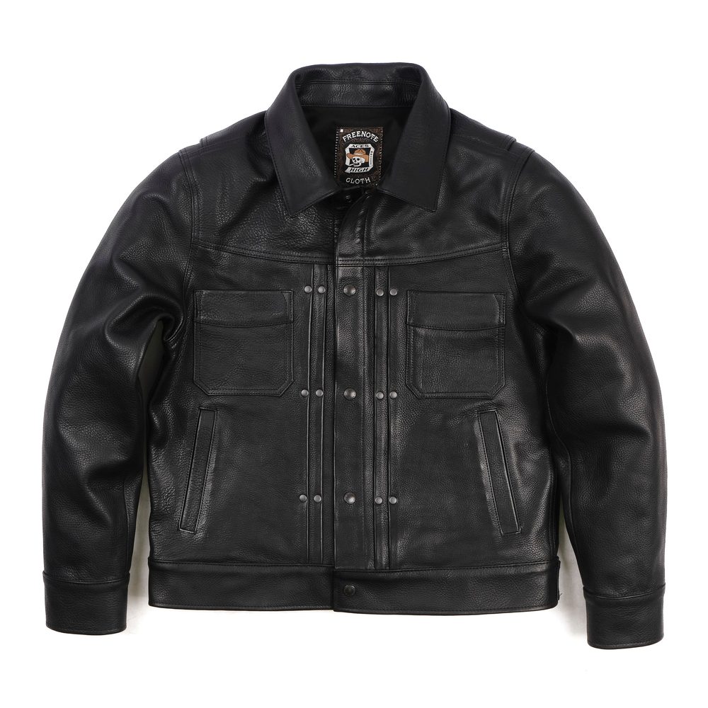 Riders Jacket Black Steerhide