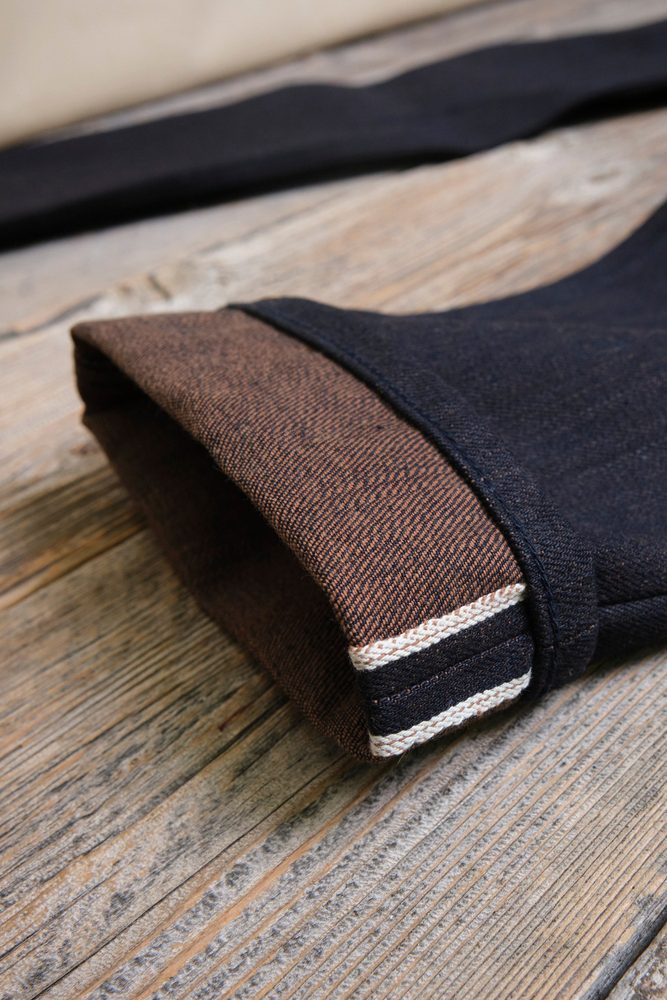 Trabuco Classic Straight 16 Ounce Indigo Brown Denim Alternate