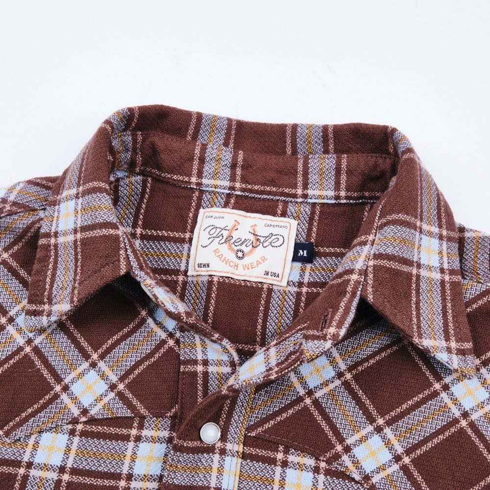 Western Scout Brown Plaid View 4