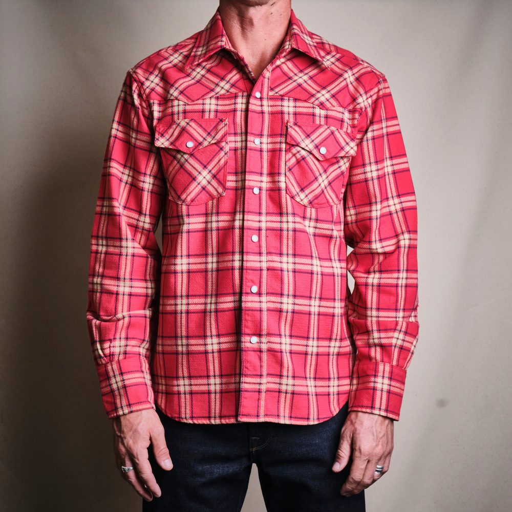 Western Scout Red Plaid View 3