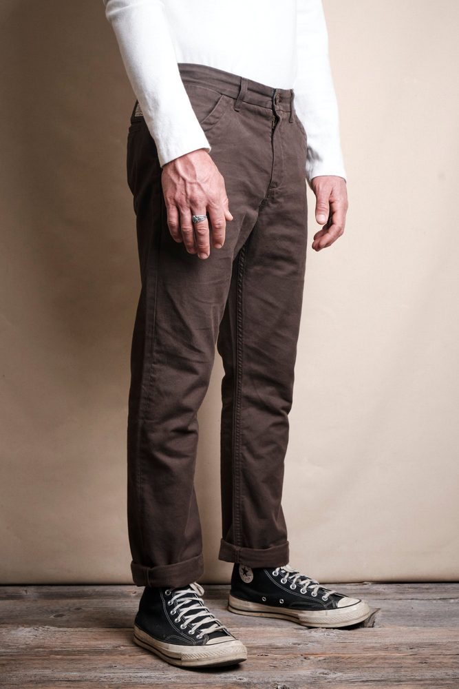 Workers Chino Slim Fit <span> Bark</span> Alternate