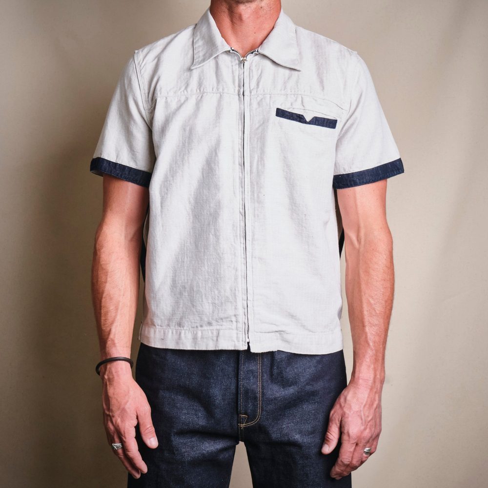 Yorba White Herringbone Alternate